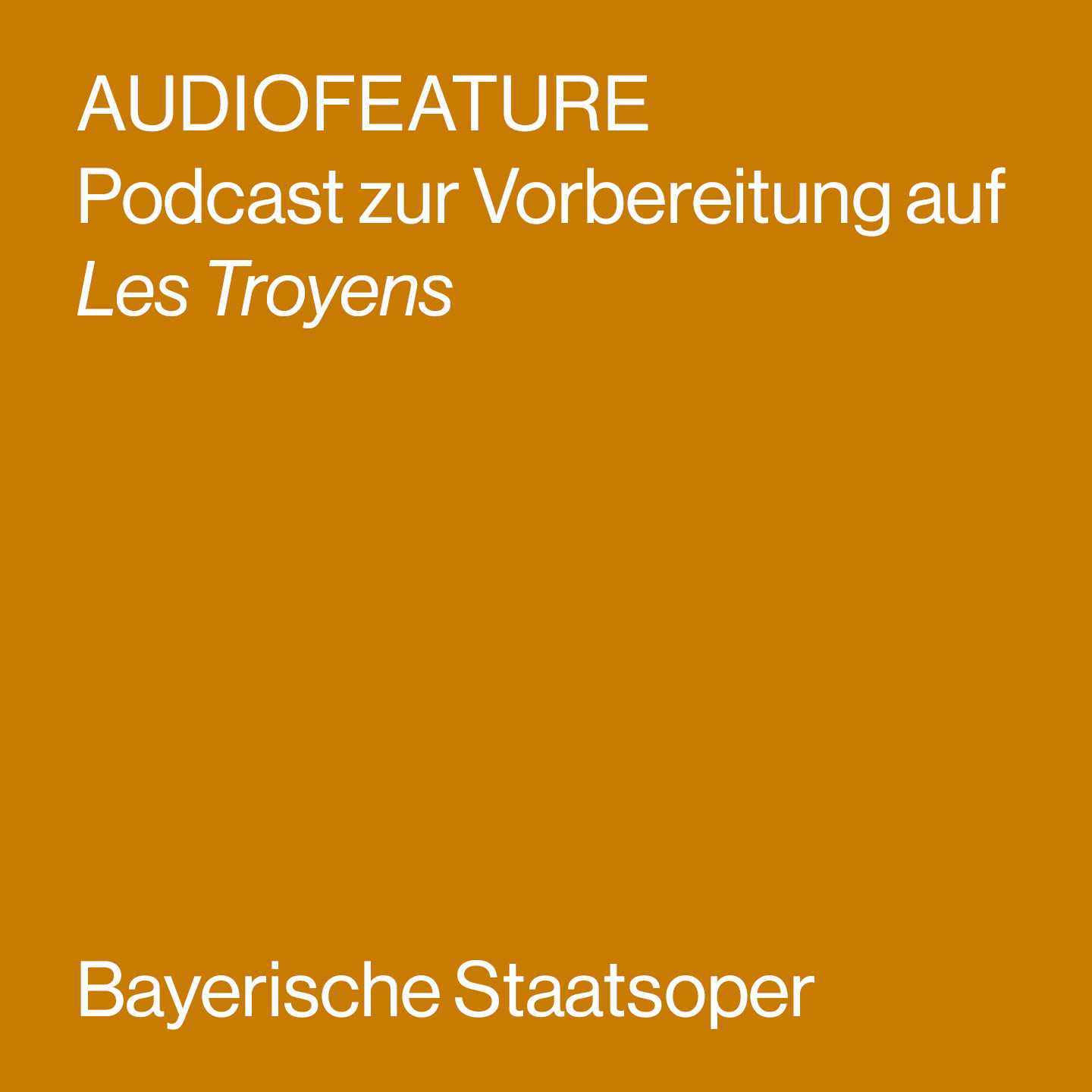 AUDIOFEATURE zu LES TROYENS